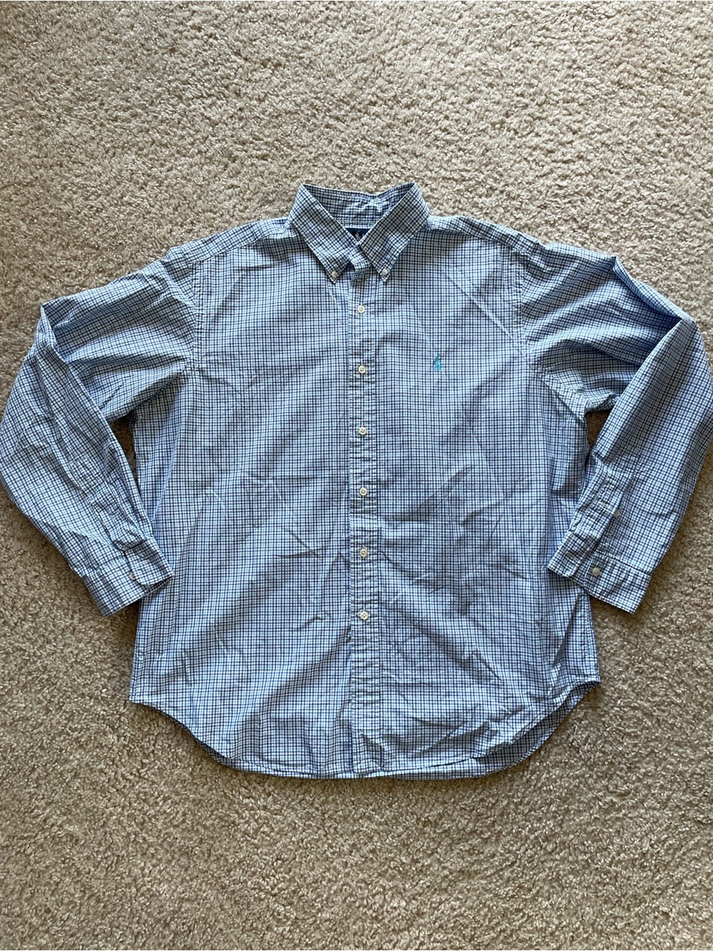 Ralph Lauren Light Blue Button-Down Shirt